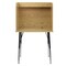 Flash Furniture 53.5 H, 35.75 W X Laminate, Melamine, Steel, Oak MT-M6221-SGLSC-OAK-GG - alternate 5